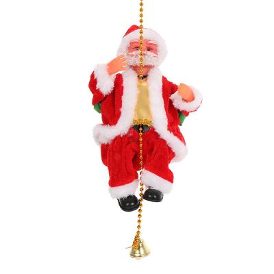 China Modern Climbing String Santa Claus Music Electric Doll Christmas Gifts Gifts Christmas Decorations for sale