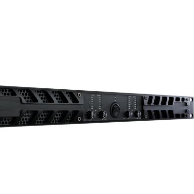 China 483W X 420D X 1300W professional four channel digital 45H (mm) amplifiers used in stage sound system and professional digital PA amplifier for sale