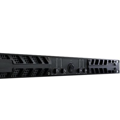 China 483W X 420D X 1100W professional four channel digital 45H (mm) amplifiers used in stage sound system and professional digital PA amplifier for sale