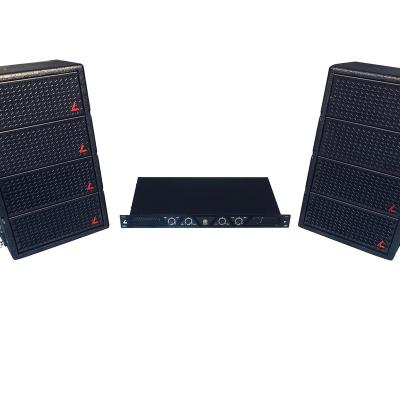 China Perfect sound only 3.6 inch mini array with external electronic frequency division passive speaker for sale