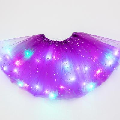 China Wholesale Popular QUICK DRY Party Performance Wear Lights Led Tutu Skirt For Girl Kids for sale