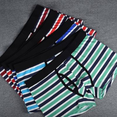 China Factory Stock Lot Antibacterial Underwear For Man Mens Boxers Custom Classic Cotton Barrier Short Boxer Briefs for sale