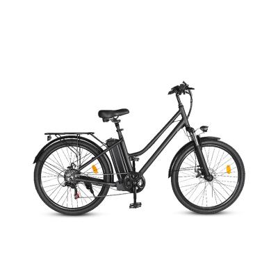 China Aluminum Alloy MIDONKEY CityGoddess Ebike Female Friendly Most Product Sold Down Tube Battery 350W Brushless Motor Electric Mountain Bike for sale