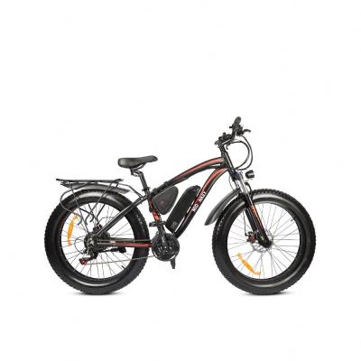 China The Aluminum Alloy MIDONKEY GaiH Ebike Alibaba 2021 Most Sold Products Long Term Hub 1000W Brushless Motor 26 Inch Fat Tire Electric Mountain Bike for sale