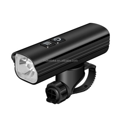 China Aluminum Alloy MIDONKEY 1000 Lumen Front Mounted 4500mAh Large Capacity Lithium Battery USB Rechargeable Bike LED Light Bike Light for sale