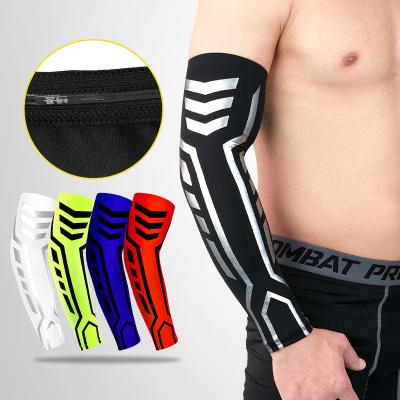 China Wholesale Non-Slip Sports Wrist Sun Protection Soccer Arm Sleeve Badminton Outdoor Fitness Basketball Sports Running Protector for sale