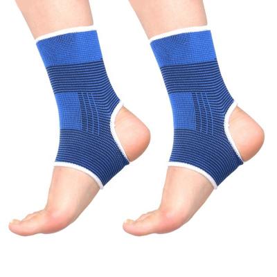 China Wholesale Non-slip Bamboo Charcoal Sports Basketball Care Ankle Support Sleeve Knitting Open Heel, Lightweight And Elastic Brace for sale