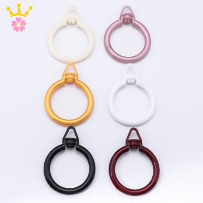 China Minimalist Home Accessories Curtain Rings Shower Curtain Decoration Plastic Rings For Curtain Grommet Ring for sale