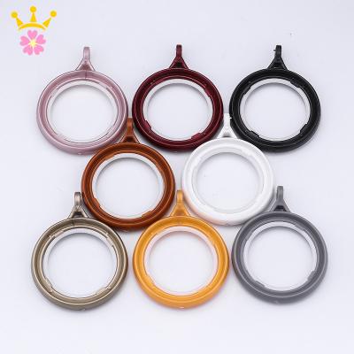 China Wear-resistant minimalist wholesale production plastic eyelet curtains and durable round curtain ring eyelet for sale