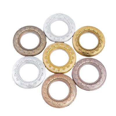 China Curtain ring durable plastic eyelet in production of accessories minimalist wholesale colorful use curtain for sale