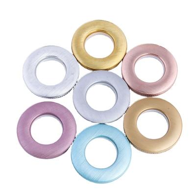 China Windows Curtain Accessories Curtain Eyelet Minimalist Single Plastic Ring for sale