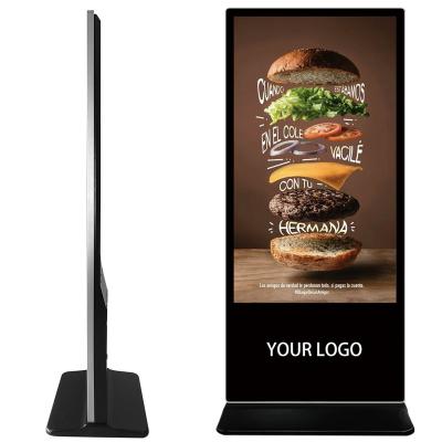 China Mall / Restaurants / Phone Shops / Underground 43 Inch Kiosk Advertising Screens Ads Playing Equipment Led Digital Signage and Displays for sale