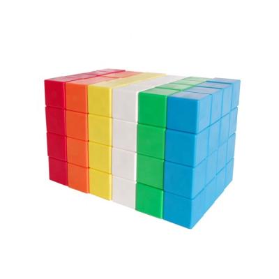 China Hot Selling Jewelry Magnet Plastic Blocks DIY Cube Educational Plastic Magnetic Building Toys for sale