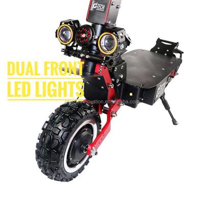 China Gtech 6000W Double Motor 90km/h 11inch Unisex Fat Tire Mobility Electric Scooter for sale