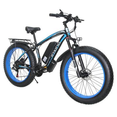 China Aluminum alloy E bikes ebike 26inch 500w fat tire 1000watt fatbike electric electric bicycle C600 for sale