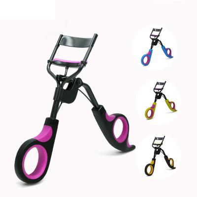 China Portable Makeup Eyelash Curling Eyelash Curler Double Colored By Roll Deformed Tool Two Color Bestseller Portable Carbon Steel Curler Cheap Women for sale