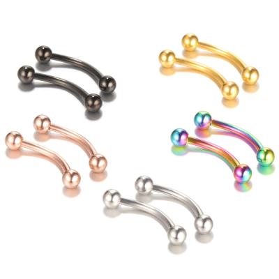 China Newest Trendy Punk Boby Piercing Retainer Stainless Steel Lip Rings Earrings Studs Belly Button Ring for sale