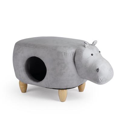 China Stored High Quality Cute Functional Animal Ottoman Pet House for sale