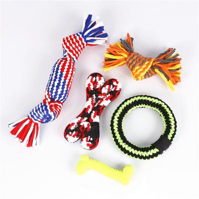 China Interactive and Eco-Friendly High Quality Cotton Viable Pet Dog and Cat Chew Toys for sale