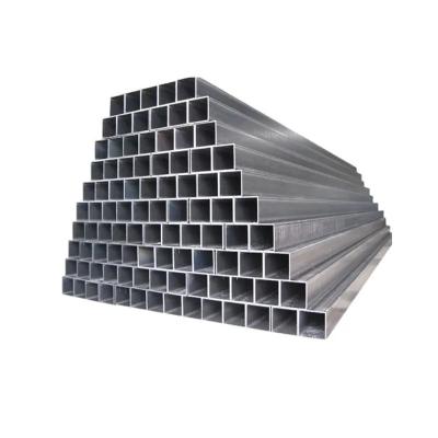 China Construction Galvanized Rectangular Square Steel Pipe Metal Iron Steel Pipe For Building for sale