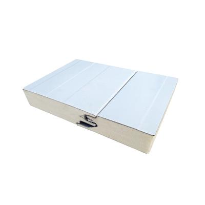 China Modern Waterproof Heat-insulation PU Sandwich Panel Sandwich Panel For Wall Factory Building for sale