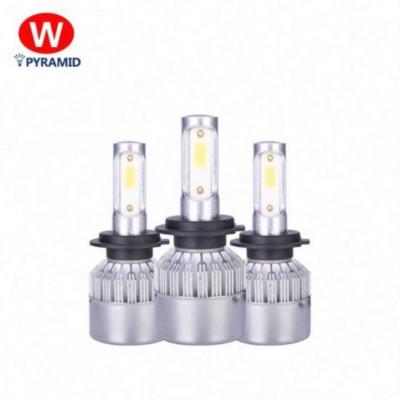 China Aluminum+Pc PYRAMID 18/24W 1500lumen auto lighting system led kits mini car bulbs car led auto headlight for sale