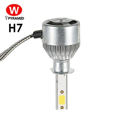 China Manufacture Aluminum H7 LED Headlight Bulb Car for sale