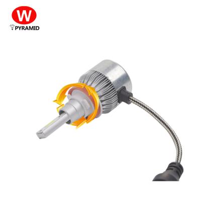 China The latest hot sale aluminum factory 12-24V h11 car headlight bulb 18w car light h4 for sale