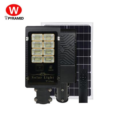 China ROAD new product high quality bead 200w 300w IP65 solar led street light for sale