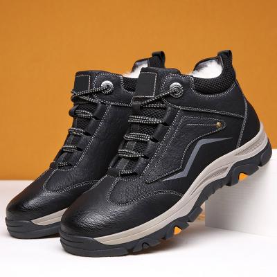 China CUSHIONING 2022 High Quality Outdoor Genuine Leather Shoes Men Outdoor Sports Shoes Waterproof Men Outdoor Trekking Sneakers Men Hiking Shoes for sale