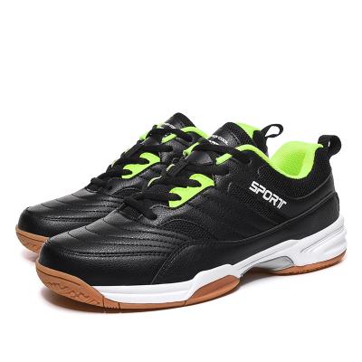 China Fashion Trend Good Quality Non-slip Comfortable Training Anti-skid Table Shoes Indoor Court Tennis Mesh Latest Badminton Shoes Men Breathable for sale