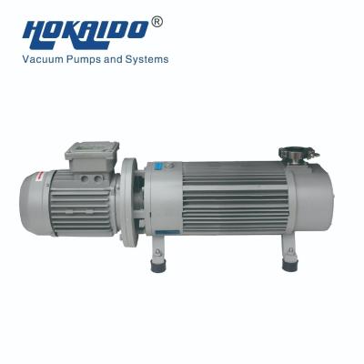 China Motor Power 1.5kw Air Cooled Screw Vacuum Pumps For Electronics Aerospace And More for sale