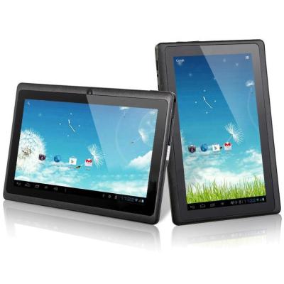 China China 7inch Q88 quad soft core 1.2GHz with child tablet PC dual camera 1024*600lPS android wifi tablet PC for sale