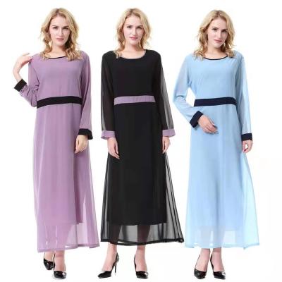 China 2021 summer women clothing beauty fashion casual kaftan dress muslim polyester women maxi skirts africa plain islamic clothingHot s for sale