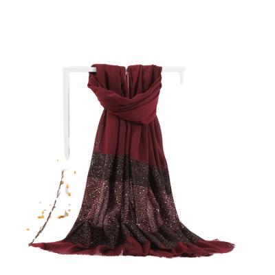 China 2021 Wholesale direct sales new fashion spring satin new China polyester women's silk scarf new design high volume luxury pure shawl for sale