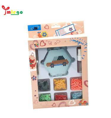 China Sticky Beads Fusible Teaching Water Beads Magic Spray Water Beads Set With Accessories Art Crafts Toys For Kids for sale