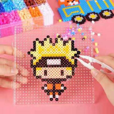 China Cartoon Toy Educational Toys Iron Beads Hama Melty Iron Beads Compatible Fuse Beads for sale