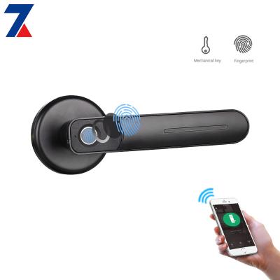 China Factory price wifi hotel home system wood automatic intelligent smart locks doors with tuya for sale