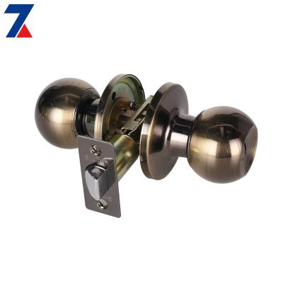 China Apartment Professional Security And Quality Modern Design Double Sided Smart Interior Door Knobs With Key Lock for sale