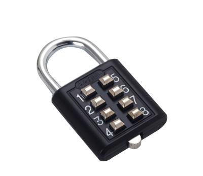 China 50mm Small Modern Custom Type Stainless Steel Brass China Light Weight Security Padlock Combination Padlock Master Solid Zinc Alloy NC; GUA for sale