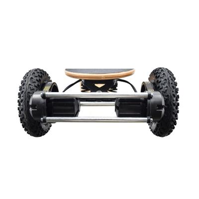 China Unisex Stock In China 1650W*2 Long Board Quick Start 20-40km/h Four Stall Electric Skateboard for sale