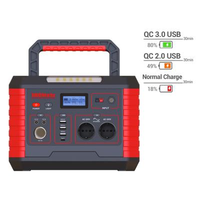 China Toys OEM Large Capacity AC 220V 110V 1000W Power Station Portable Outdoor USB DC 14V Power Bank Lithium Battery For Solar Panel for sale