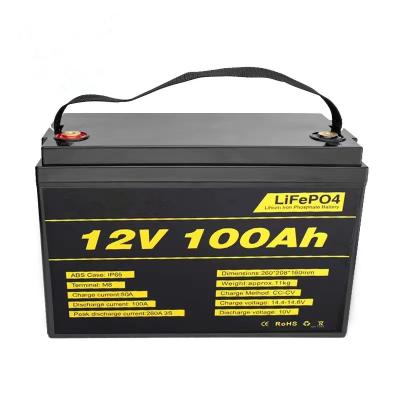 China Toys a grade lithium ion inverter battery 12v 100ah lifepo4 battery pack for solar for sale