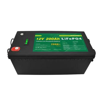 China Toys for solar energy storage / lead acid battery replace Lifepo4 lithium battery 12V 200Ah Lithium Ion Battery With long cycle times for sale