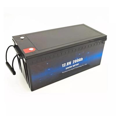 China Custom deep cycle toys 12v 200Ah prismatic battery lithium ion 12V lithium LiFePO4 rechargeable battery for sale