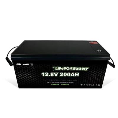 China Toys Factory Price Lithium Ion Battery 12v 200Ah Deep Cycle Solar Battery With BMS Software for sale