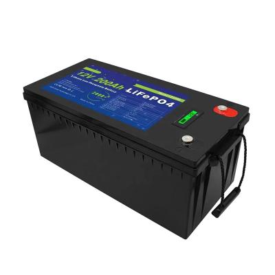 China Toys rechargeable lithium battery lifepo4 12v 200ah LFP CATL Li PO battery for boat/RV/mini ev with bms for sale