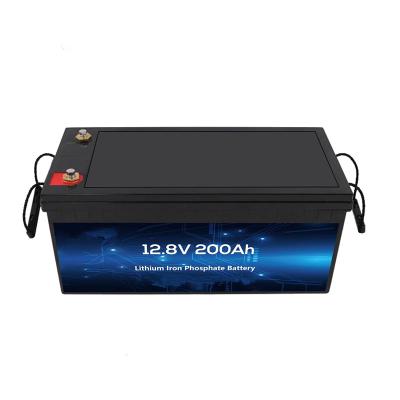 China Toys LiFePO4 Battery 12V 200AH Lithium Ion Battery With Deep Cycle Life For AGV / UPS for sale