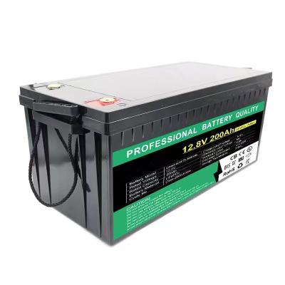 China Toys 12V 200Ah Lithium LiFePO4 Battery With Built-in BMS Perfect For Solar, Marine, RV/Yacht for sale