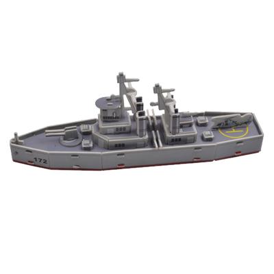 China 100% Eco-friendly Children Toy Jigsaw Puzzle 3D Jigsaw Puzzle Model Ships Frigate for sale